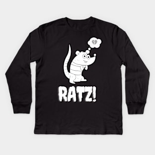 ratz shirt design for your gift Kids Long Sleeve T-Shirt